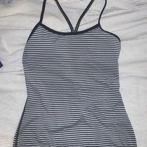 Lululemon striped tank top